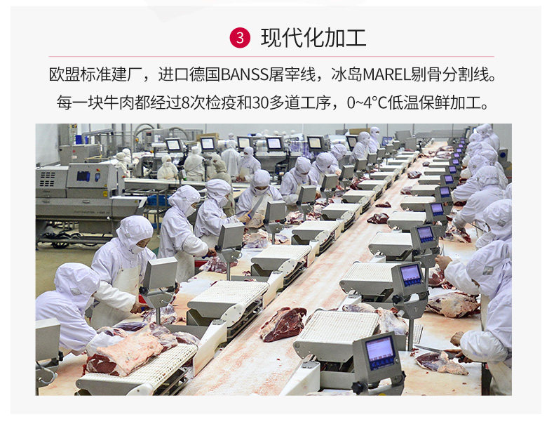 奥运会供应商 科尔沁 冷冻肥牛卷 500g*3袋 图10