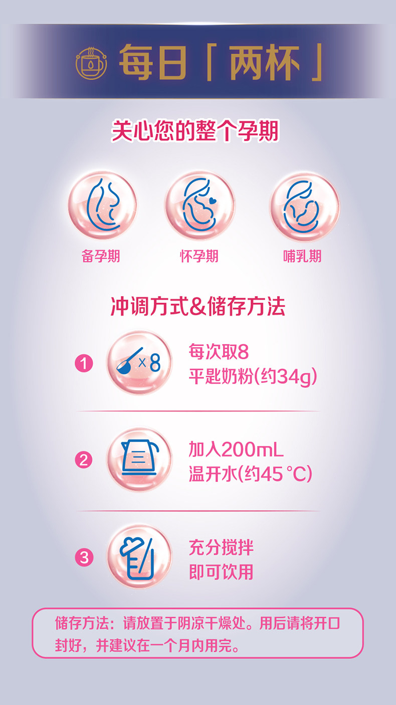 【官方旗舰店】飞鹤星蕴孕妇奶粉怀孕早中晚期含DHA奶粉700g*1罐 — 10