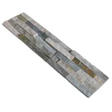 Натуральная культура камень анти -кирпичная гостиная телевизионный фоновый фон Вилла сад сад Голубой внешняя стена культурный кирпич