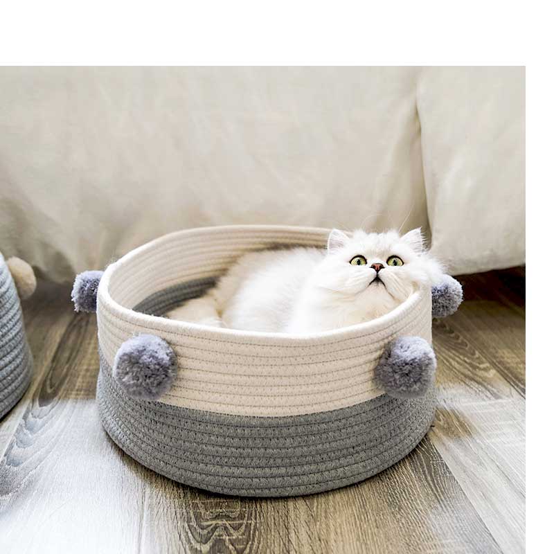 Cat litter Four Seasons Universal Villa Net Red Cat litter Removable and Washable Cat House Deep Winter Warm Cat Sleeping Bag Supplies
