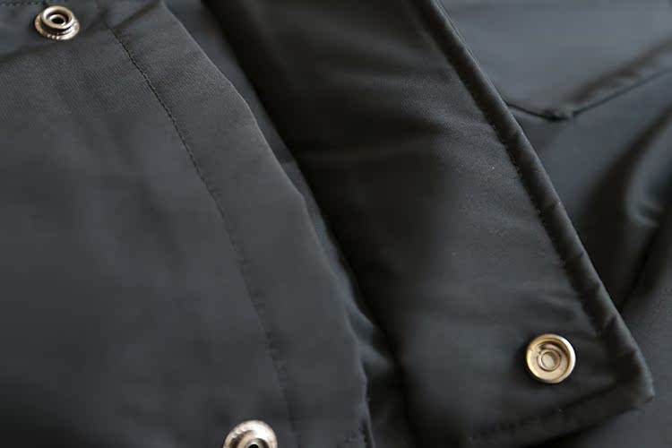 Mùa thu 2018 mới nam tính khí trùm đầu dài có thể thu thập áo khoác eo Y652115 áo cardigan nam