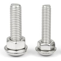 30 box set 4-head pan screws hexagonal mixed hexagonal screws bolt screws nuts round heads stainless steel