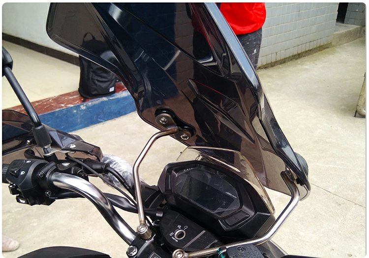 Áp dụng cho Honda Guosi EFI Mới Mirage CBF150 Xe máy Kính chắn gió phía trước PC 	kính chắn gió xe máy sh