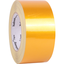 Yellow reflective film PET warning tape golden reflective strip floor sticker waterproof safety sign guardrail strip