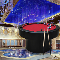 Pool table Standard marble case Round bar American Black eight club Commercial Black eight billiard table customization