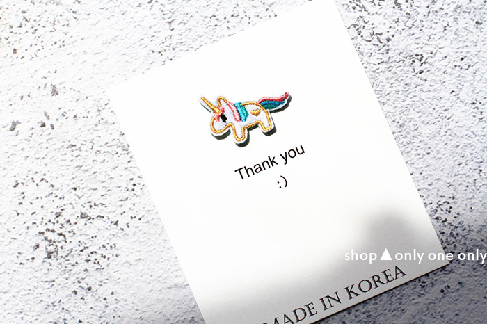 Mini thêu trâm Unicorn Pink Pony Badge Mini quần áo trẻ em mùa hè DIY trâm cài áo cao cấp