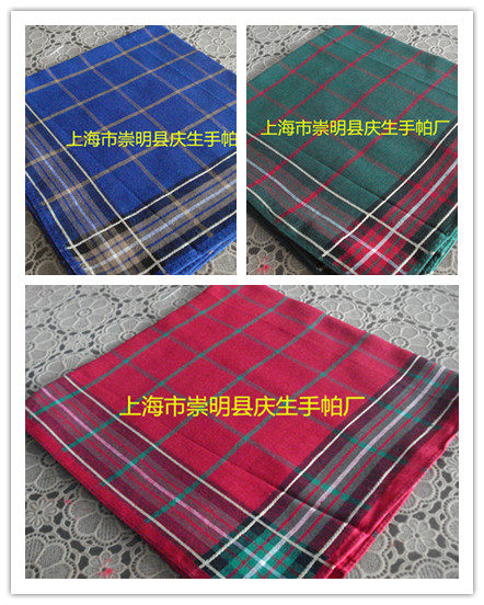 Multi-style men's and women's general-purpose handkerchief handkerchief cotton foreign trade satin brand handkerchief refreshing classic style