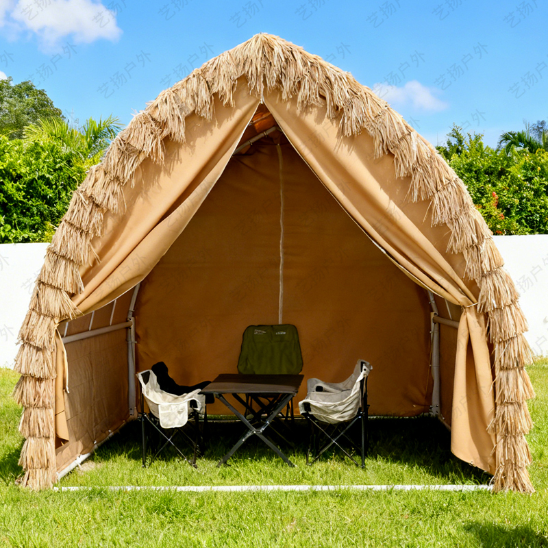 Sun Protection and Shading Outdoor Sailboat Thatched Tent Tourist Attraction Restaurant Open-Air Rooftop Barbecue Camp Hotel and Guesthouse