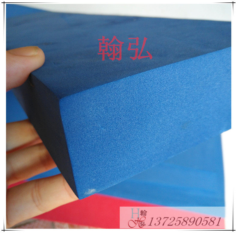 Spot thickening EVA foam pad blue COS prop making environmentally friendly EVA sheet colored eva foam sheet