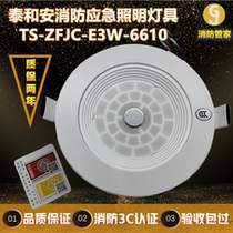 Tai and An concentrated power supply centralized control type fire emergency lighting lamps TS-ZFJC-E3W-6610