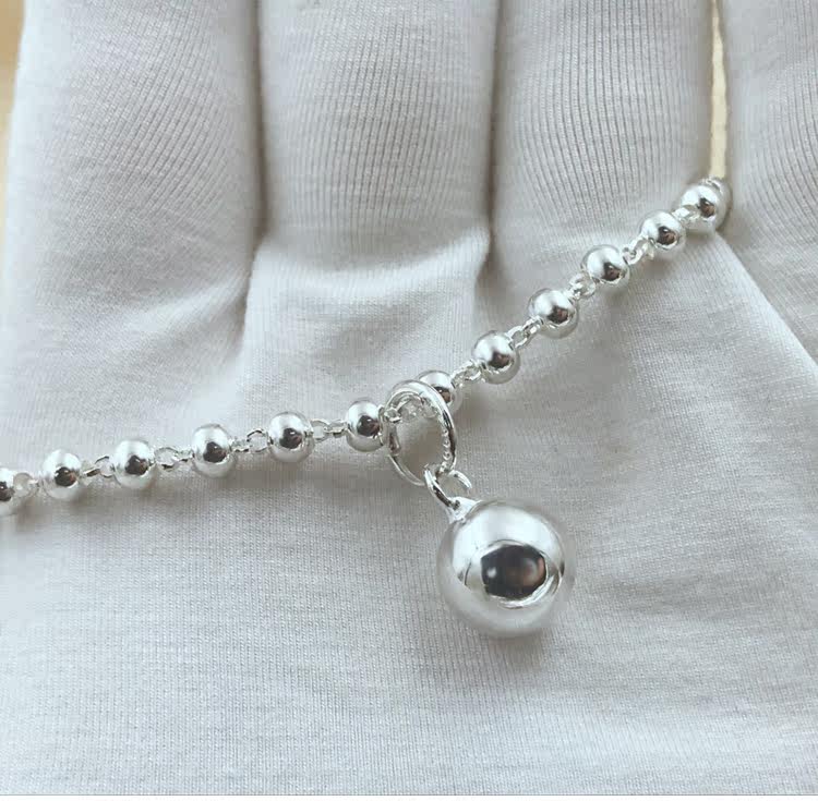 Chaine de cheville Femme      en Argenterie - Ref 3101809 Image 9