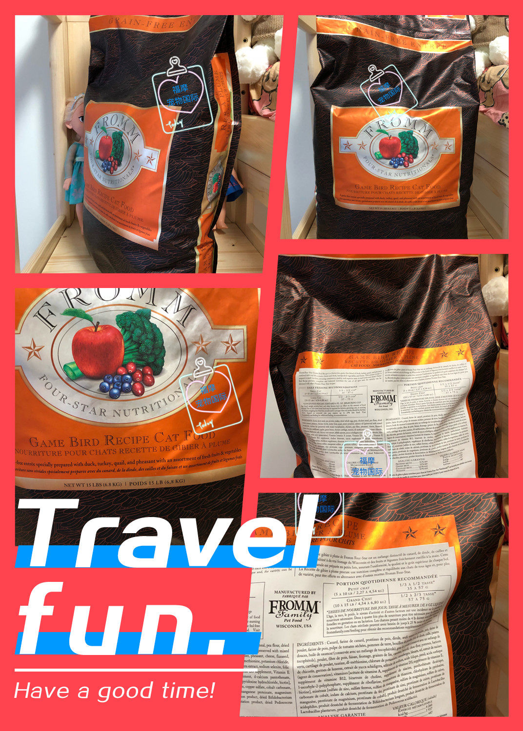 Hong Kong version of American Formo Grain-Free Game Bird Whole Cat Food Kitten Adult Cat Whole Poultry 4lbs 10lbs