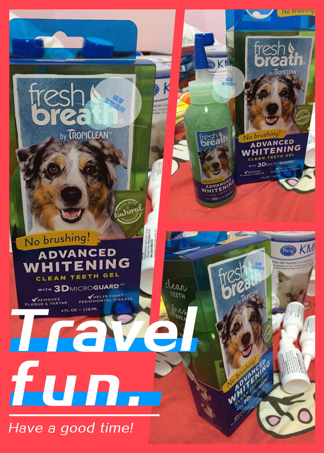 Hong Kong Buy a new version of Troicnq Multi-Magnesium Kit Gel Pooch pooch for dental stinky mouth cleaning supplies 3D