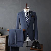 Синий костюм, штаны