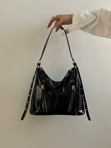 鹿子 Универсальная ретро вместительная и большая сумка на одно плечо, Южная Корея