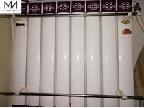 Old-fashioned plate radiator towel bar bayonet heat exchanger rack water and electricity heating hanger