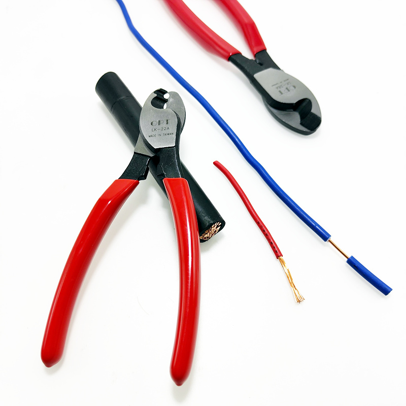 Taiwan OPT cable cut LK-22A copper wire shear clamp belt stripped 6 inches 22 square cable
