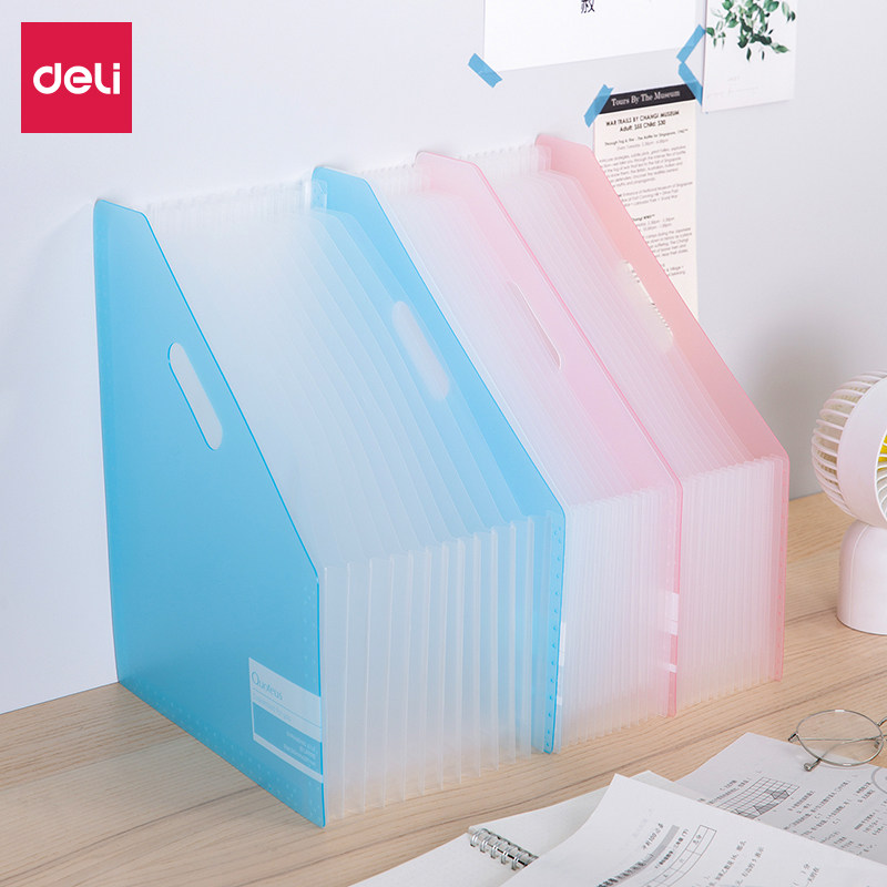 Able Multi-Clamping Bag Folder Multilayer Student With Hand Exam Paper Clip Minimalist Large Capacity a4 Inserts Page Cashier Bag Rolls Subfinishing Containing Theiner Multifunction Small Freshener Korean Version High School Kid Box