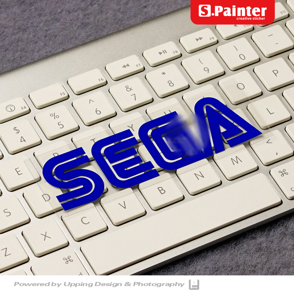 S P Collage Social play Classic Games Car Labelling Family Racing Creative stickers Decorative Reflective Sticker-Taobao