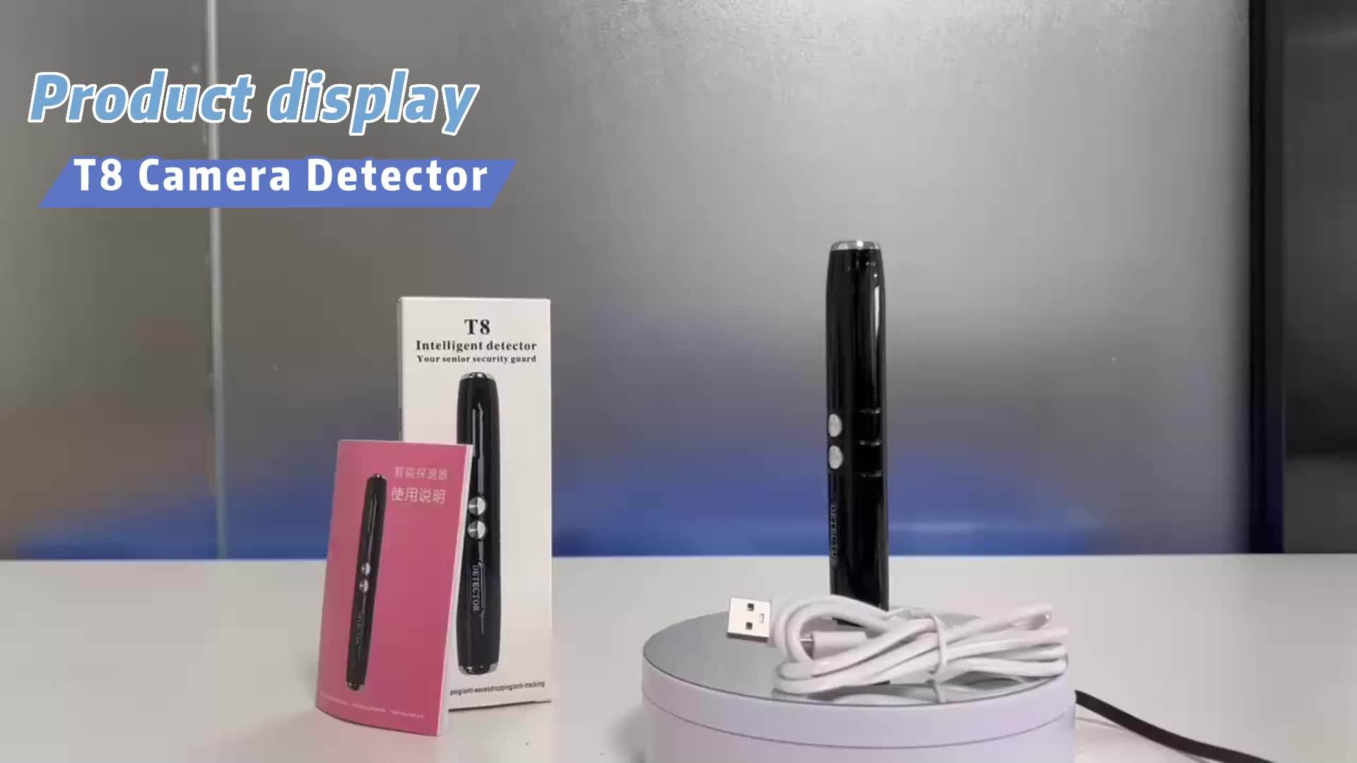 T8 Multifunction Hidden Camera Detector Hotel Indoor Personal Privacy