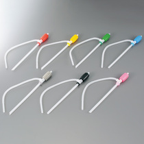 ASONE Plastic Oil Pumping Pipe Manual Oil Pumping Transparent Acid Type Oil Pumping Orange Common Self-Suction Siphon Pump