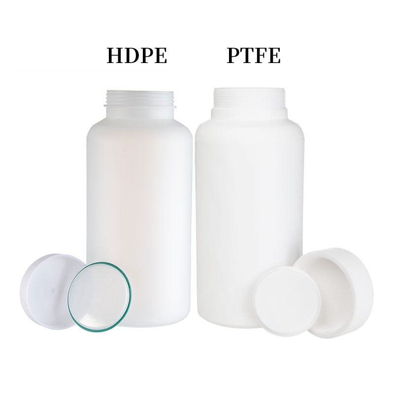 固废提取物分装瓶2L翻转振荡器专用聚四氟乙烯瓶 PTFE带内盖HDPE