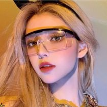 Goggles for women trendy riding wind-proof sand-proof pollen-proof droplet-proof internet celebrity mens ins water splashing festival transparent glasses
