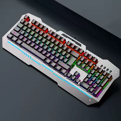 Tarantula Reaper mechanical keyboard Blue and black shaft Marquee notebook external gaming game external device Net red metal