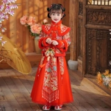 Демисезонное ханьфу, пуховик, китайский стиль, 2024 года