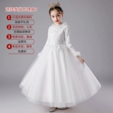 Элитный наряд маленькой принцессы, платье девочки цветочницы, наряд для музыкальных выступлений, осенний