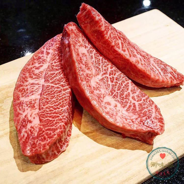 Australia M12 Purebred three-tendon steak Imported Kobe Black Wagyu gene snow beef 2cm A5 grade 500g