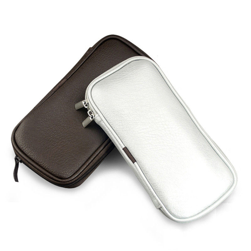 pu soft leather makeup brush storage bag portable zipper makeup brush bag empty sleeve can hold 12 storage bag tool bag