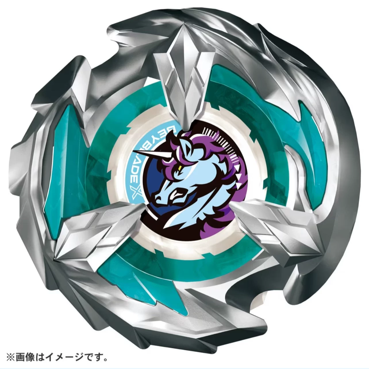 BX-26 Роторный гироскоп серии X Beyblade X Единорог Фантом 5-60GP. BX-26