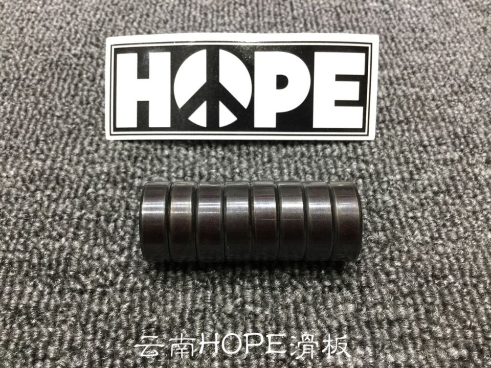 Ván trượt HOPE gốm trắng mang ván trượt chuyên nghiệp Cửa hàng của chủ sở hữu mang 7 hạt chịu lực cao độ bền cao - Trượt băng / Trượt / Thể thao mạo hiểm mũ đua xe đạp