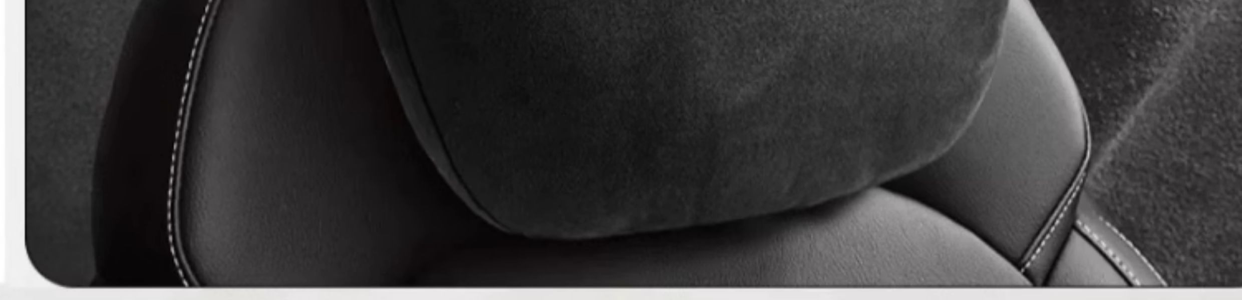 Car Headrest Suitable for Maybach, Mercedes-Benz and Bmw Seat Cushions, Car Pillows, Lumbar Pillows, Neck Pillows, Moisture-Absorbent and Breathable