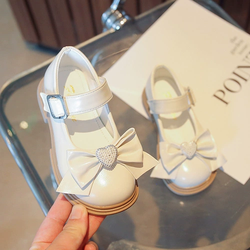 Летнее платье для принцессы, модная нескользящая обувь для кожаной обуви, мягкая подошва