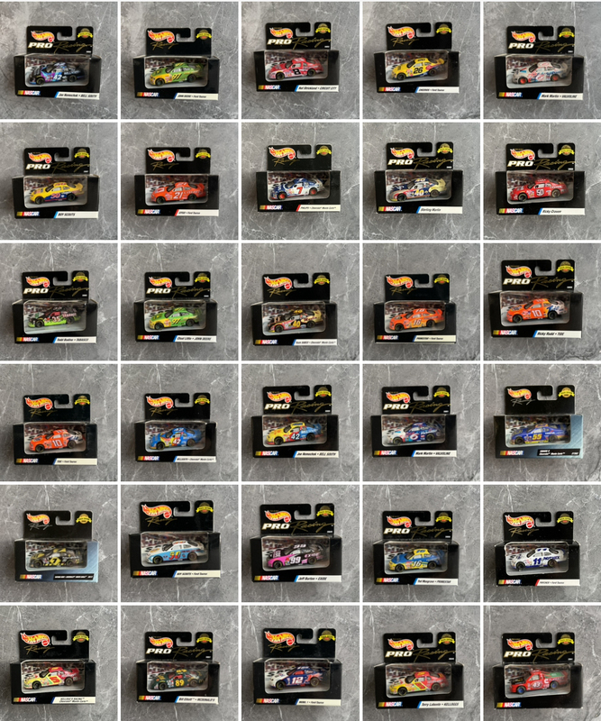 【12.29 Nascar 4】Hot Wheels Nascar Nascar Super Treasure Deora Action Figure Set