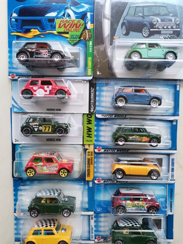 【7.26 Mini】Hot Wheels Mini Morris Mini Cooper Super Treasure Morris