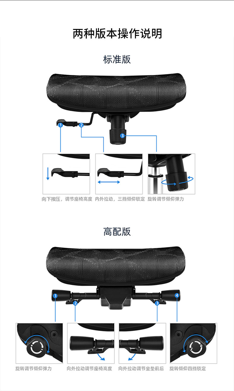 精一 多功能人体工学椅 图17