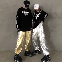 Jazz dance costume female Korean version of practice hip-hop hip-hop street dance costume Korean dance mens and womens group dance performance dance costume