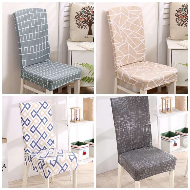 Dinette thiết lập mảnh da bìa bìa phổ bằng gỗ phân thiết lập tùy chỉnh bao gồm chỗ ngồi căng đơn giản hiện đại vải khăn trải bàn caro đỏ