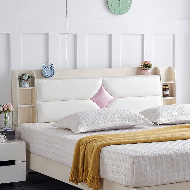 Bedside sheet buy European-style light luxury net red simple modern 2021 new storage headboard soft bag backrest floor wood