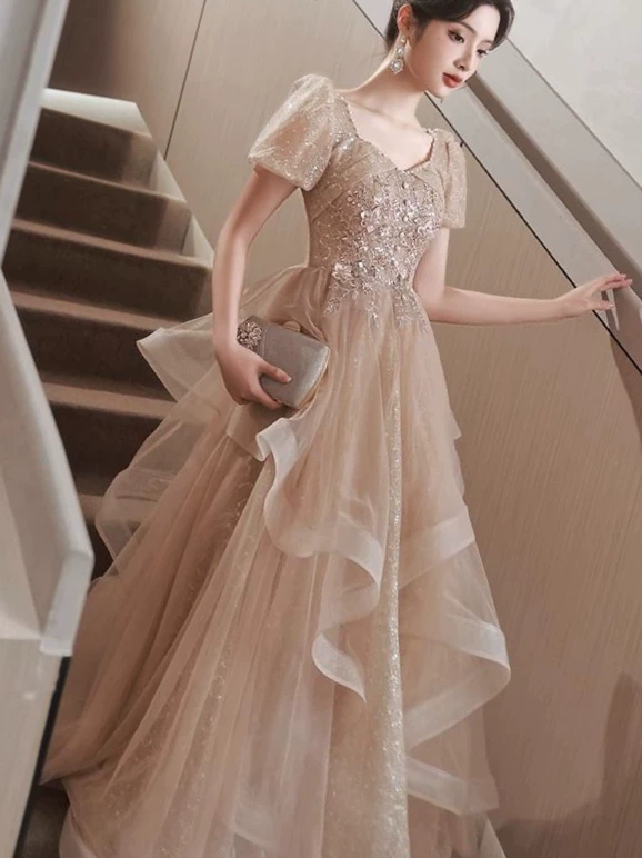 Evening dress, high-quality style