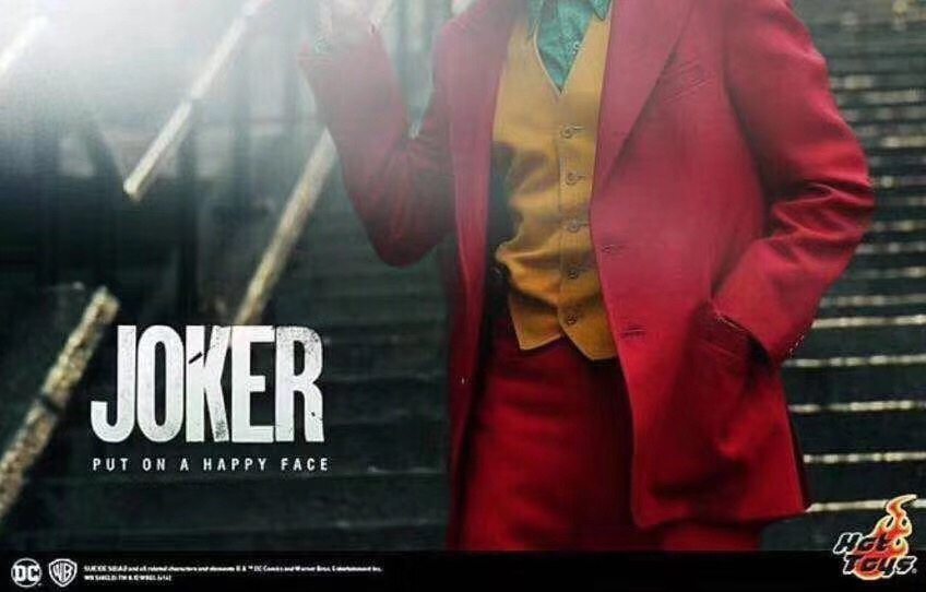 (maniaced holy dance loft) HotToys HT DC clown JOKER JekunPhoenix red dress version