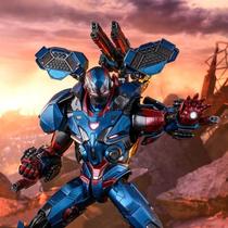 (Crazy model Holy Dance Pavilion) HT HotToys 1 6 complex 4 War Machine steel Patriot 2 0 alloy