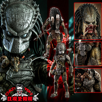 (Crazy model Holy Dance Pavilion) HotToys HT MMS443 AVP predator Lone Wolf reloading spot