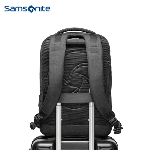 Samsonite/新秀丽 Рюкзак подходит для мужчин и женщин, ранец, вместительный и большой ноутбук, официальный флагманский магазин