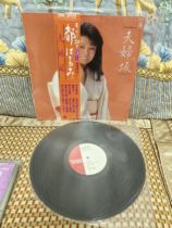 (A184) 12-inch vinyl record LP Harumi Miyako Enka