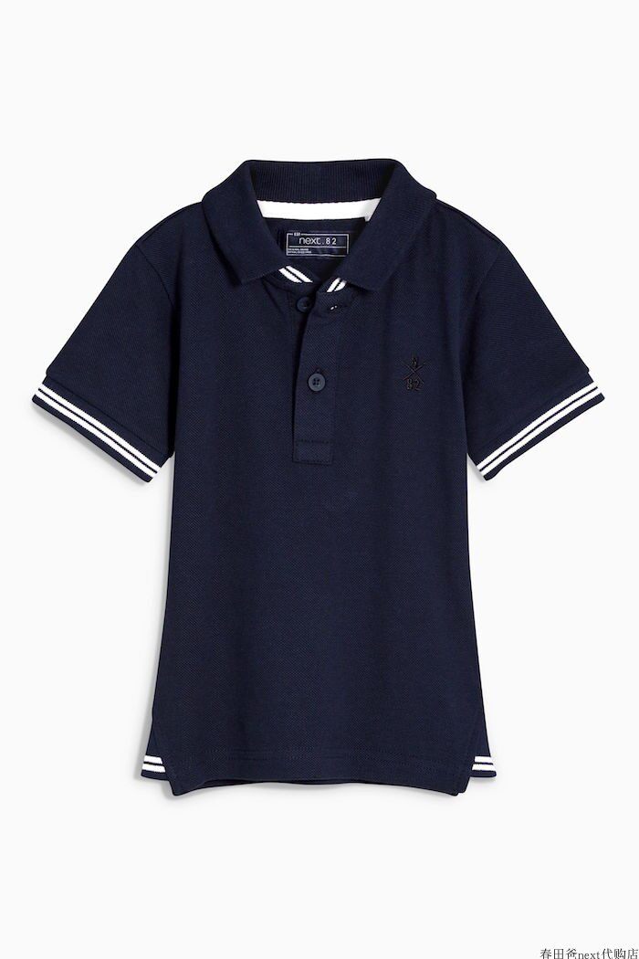 Spot NEXT children's clothing 18 spring baby boy pure white Polo T-shirt 5 colors