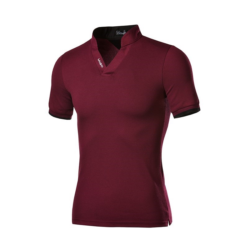 Men's polo shirt summer short eeve Tshirts Men's short-sleeved polo shirt